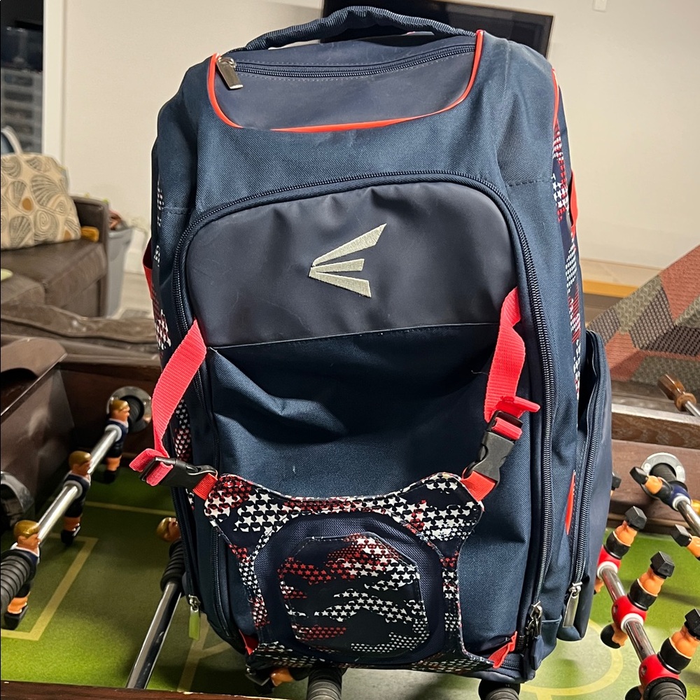 Easton kids Baseball Stylish Navy and Red Backpack